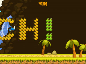 Игра Паническое Бегство Носорога (Rhino Rush Stampede) — играть онлайн бесплатно (изображение №2)