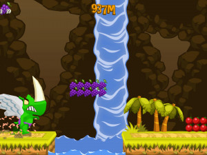 Игра Паническое Бегство Носорога (Rhino Rush Stampede) — играть онлайн бесплатно (изображение №4)