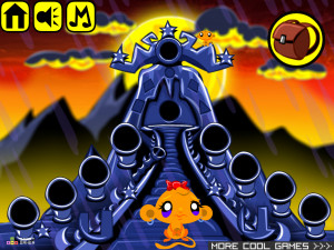 Игра Счастливая Обезьянка 380: Камни Силы — Глава 6 (Monkey GO Happy Stage 380: Stones of Power — Chapter 6) — играть онлайн бесплатно (изображение №2)