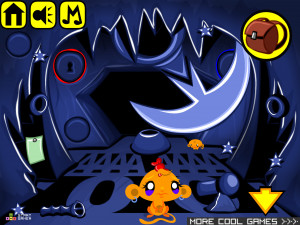 Игра Счастливая Обезьянка 380: Камни Силы — Глава 6 (Monkey GO Happy Stage 380: Stones of Power — Chapter 6) — играть онлайн бесплатно (изображение №3)