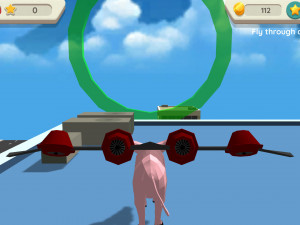 Игра Симулятор Сумасшедшей Свиньи (Crazy Pig Simulator) — играть онлайн бесплатно (изображение №6)