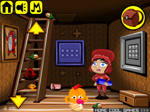 Игра Счастливая Обезьянка 382: Счастливого Рождества (Monkey GO Happy Stage 382: Merry Christmas) — играть онлайн бесплатно (изображение №4)