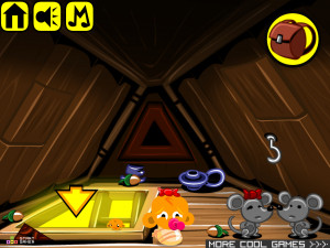 Игра Счастливая Обезьянка 382: Счастливого Рождества (Monkey GO Happy Stage 382: Merry Christmas) — играть онлайн бесплатно (изображение №5)