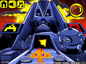 Игра Счастливая Обезьянка 384: Будущее 2020 (Monkey GO Happy Stage 384: 2020 The Future) — играть онлайн бесплатно (изображение №2)