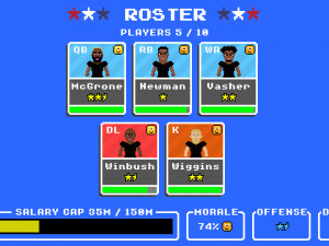 Игра Ретро Кубок: Американский Футбол (Retro Bowl: American Style Football) — играть онлайн бесплатно (изображение №2)