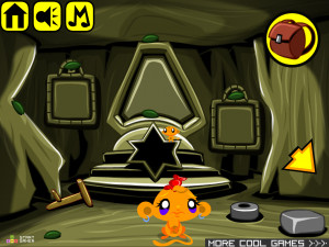 Игра Счастливая Обезьянка 386: Потерянные Монеты (Monkey GO Happy Stage 386: The Lost Coins) — играть онлайн бесплатно (изображение №6)