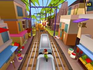 Игра Сабвей Серф: Мумбаи (Subway Surfers: World Tour Mumbai) — играть онлайн бесплатно (изображение №2)