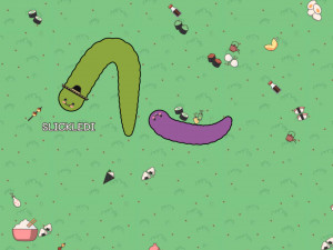 Игра Змейка: Суши Вечеринка (Snake: Sushi Party) — играть онлайн бесплатно (изображение №3)