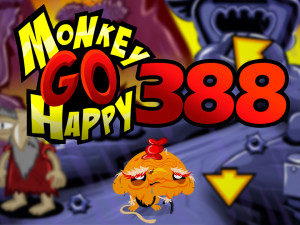 Игра Счастливая Обезьянка 388: Четыре Свитка (Monkey GO Happy Stage 388: The Four Scrolls) — играть онлайн бесплатно (изображение №1)
