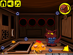Игра Счастливая Обезьянка 388: Четыре Свитка (Monkey GO Happy Stage 388: The Four Scrolls) — играть онлайн бесплатно (изображение №4)