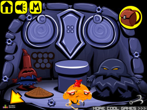 Игра Счастливая Обезьянка 388: Четыре Свитка (Monkey GO Happy Stage 388: The Four Scrolls) — играть онлайн бесплатно (изображение №5)
