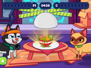 Игра Веселая Пищевая Дуэль (Funny Food Duel) — играть онлайн бесплатно (изображение №3)