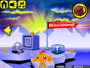 Игра Счастливая Обезьянка 389: Боати Макботфейс (Monkey GO Happy Stage 389: Boaty McBoatface) — играть онлайн бесплатно (изображение №3)