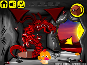 Игра Счастливая Обезьянка 390: Четыре Свитка — Глава 2 (Monkey GO Happy Stage 390: The Four Scrolls — Chapter 2) — играть онлайн бесплатно (изображение №7)