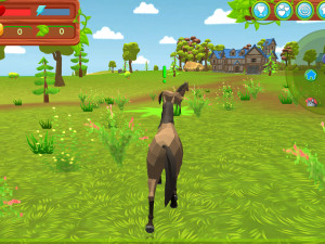 Игра Симулятор Лошади 3D (Horse Simulator 3D) — играть онлайн бесплатно (изображение №3)