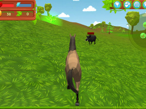 Игра Симулятор Лошади 3D (Horse Simulator 3D) — играть онлайн бесплатно (изображение №5)