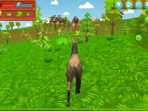Игра Симулятор Лошади 3D (Horse Simulator 3D) — играть онлайн бесплатно (изображение №6)