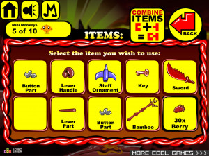 Игра Счастливая Обезьянка 392: Четыре Свитка — Глава 3 (Monkey GO Happy Stage 392: The Four Scrolls — Chapter 3) — играть онлайн бесплатно (изображение №7)