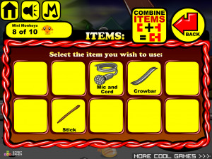 Игра Счастливая Обезьянка 393: День Сурка (Monkey GO Happy Stage 393: Groundhog Day Theme) — играть онлайн бесплатно (изображение №4)