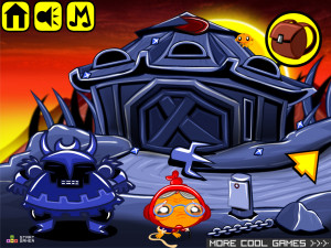 Игра Счастливая Обезьянка 394: Четыре Свитка — Глава 4 (Monkey GO Happy Stage 394: The Four Scrolls — Chapter 4) — играть онлайн бесплатно (изображение №4)
