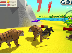 Симулятор Тигра 3D (Tiger Simulator 3D) — играть онлайн бесплатно (изображение №3)