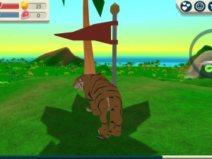 Симулятор Тигра 3D (Tiger Simulator 3D) — играть онлайн бесплатно (изображение №4)