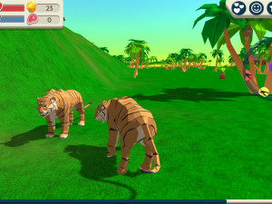Симулятор Тигра 3D (Tiger Simulator 3D) — играть онлайн бесплатно (изображение №5)