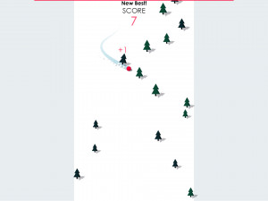 Игра Зимний Уклон (Winter Dodge) — играть онлайн бесплатно (изображение №2)