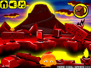 Игра Счастливая Обезьянка 396: Четыре Свитка — Глава 5 (Monkey GO Happy Stage 396: The Four Scrolls — Chapter 5) — играть онлайн бесплатно (изображение №2)