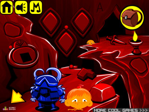 Игра Счастливая Обезьянка 396: Четыре Свитка — Глава 5 (Monkey GO Happy Stage 396: The Four Scrolls — Chapter 5) — играть онлайн бесплатно (изображение №4)