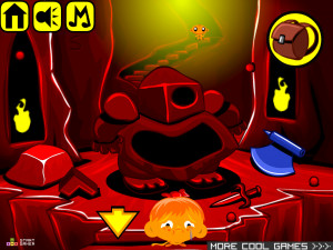 Игра Счастливая Обезьянка 396: Четыре Свитка — Глава 5 (Monkey GO Happy Stage 396: The Four Scrolls — Chapter 5) — играть онлайн бесплатно (изображение №6)