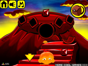 Игра Счастливая Обезьянка 396: Четыре Свитка — Глава 5 (Monkey GO Happy Stage 396: The Four Scrolls — Chapter 5) — играть онлайн бесплатно (изображение №8)