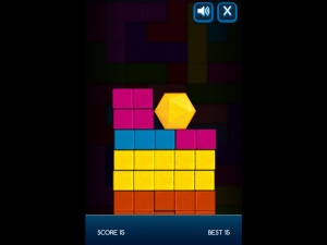 Игра Падение Шестиугольника (Hexagon Fall) — играть онлайн бесплатно (изображение №2)