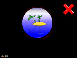 Игра Счастливая Обезьянка 397: Пиратская Битва на День Святого Валентина (Monkey GO Happy Stage 397: Valentines Day Pirate Battle Theme) — играть онлайн бесплатно (изображение №4)