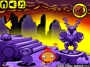 Игра Счастливая Обезьянка 398: Четыре Свитка — Глава 6 (Monkey GO Happy Stage 398: The Four Scrolls — Chapter 6) — играть онлайн бесплатно (изображение №4)