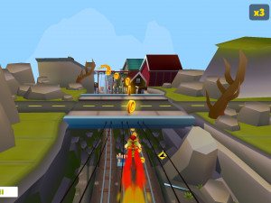 Игра Сабвей Серф: Исландия (Subway Surfers: World Tour Iceland) — играть онлайн бесплатно (изображение №2)