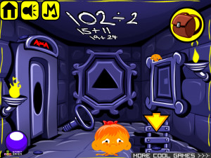 Игра Счастливая Обезьянка 400: Четыре Свитка — Глава 7 (Monkey GO Happy Stage 400: The Four Scrolls — Chapter 7) — играть онлайн бесплатно (изображение №6)