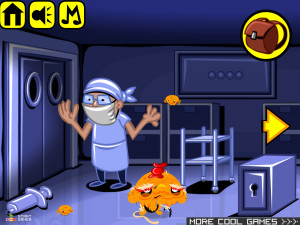 Игра Счастливая Обезьянка 401: Зубная Фея (Monkey GO Happy Stage 401: Plastic Surgery Tooth Fairy Theme) — играть онлайн бесплатно (изображение №2)