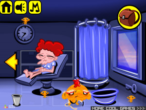 Игра Счастливая Обезьянка 401: Зубная Фея (Monkey GO Happy Stage 401: Plastic Surgery Tooth Fairy Theme) — играть онлайн бесплатно (изображение №3)