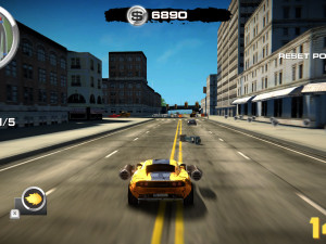 Игра Горящая Резина: Аварии и Взрывы (Burnin' Rubber Crash n' Burn) — играть онлайн бесплатно (изображение №4)