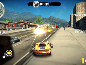 Игра Горящая Резина: Аварии и Взрывы (Burnin' Rubber Crash n' Burn) — играть онлайн бесплатно (изображение №7)