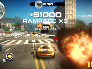 Игра Горящая Резина: Аварии и Взрывы (Burnin' Rubber Crash n' Burn) — играть онлайн бесплатно (изображение №2)