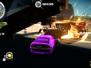 Игра Горящая Резина: Аварии и Взрывы (Burnin' Rubber Crash n' Burn) — играть онлайн бесплатно (изображение №9)