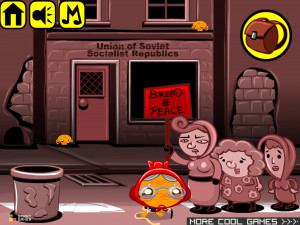 Игра Счастливая Обезьянка 403: Международный Женский День (Monkey GO Happy Stage 403: International Women's Day Theme) — играть онлайн бесплатно (изображение №2)