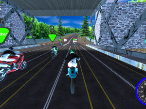 Игра Яростный Байкер (Fury Bike Rider) — играть онлайн бесплатно (изображение №5)