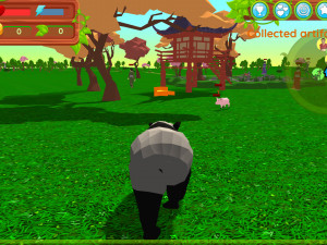 Игра Симулятор Панды 3D (Panda Simulator 3D) — играть онлайн бесплатно (изображение №2)
