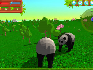Игра Симулятор Панды 3D (Panda Simulator 3D) — играть онлайн бесплатно (изображение №5)