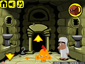 Игра Счастливая Обезьянка 406: Стихия Духа (Monkey GO Happy Stage 406: Spirit Release) — играть онлайн бесплатно (изображение №5)