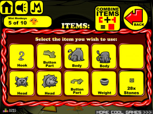 Игра Счастливая Обезьянка 406: Стихия Духа (Monkey GO Happy Stage 406: Spirit Release) — играть онлайн бесплатно (изображение №8)