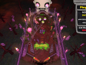 Игра Смутс Пинбол Зомби (Smoots Pinball Zombie) — играть онлайн бесплатно (изображение №2)